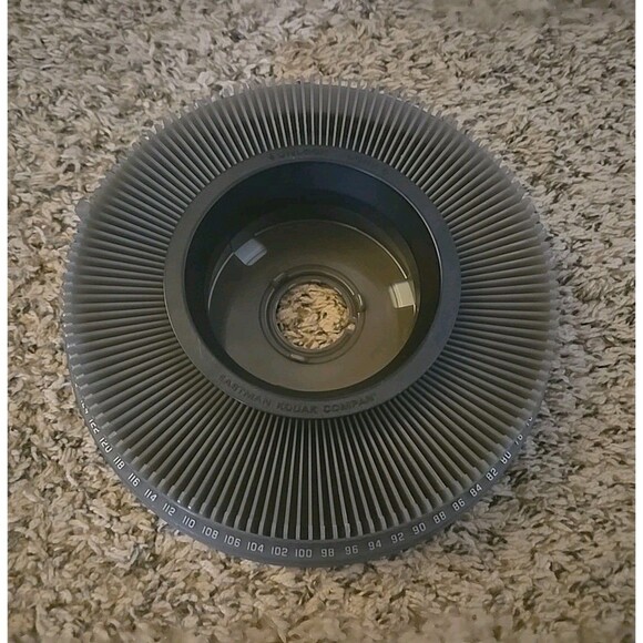 Vintage Kodak Carousel Slide Tray with Original Box Gray Holds 140 Slides - Picture 9 of 12